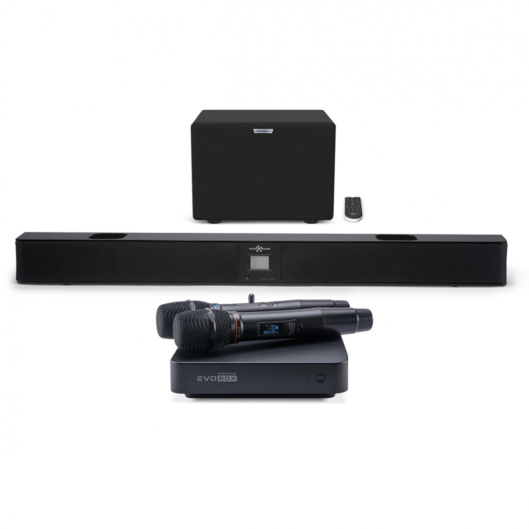 караоке-комплект EVOBOX Plus + EvoSound Bar (саундбар с караоке) в Орске