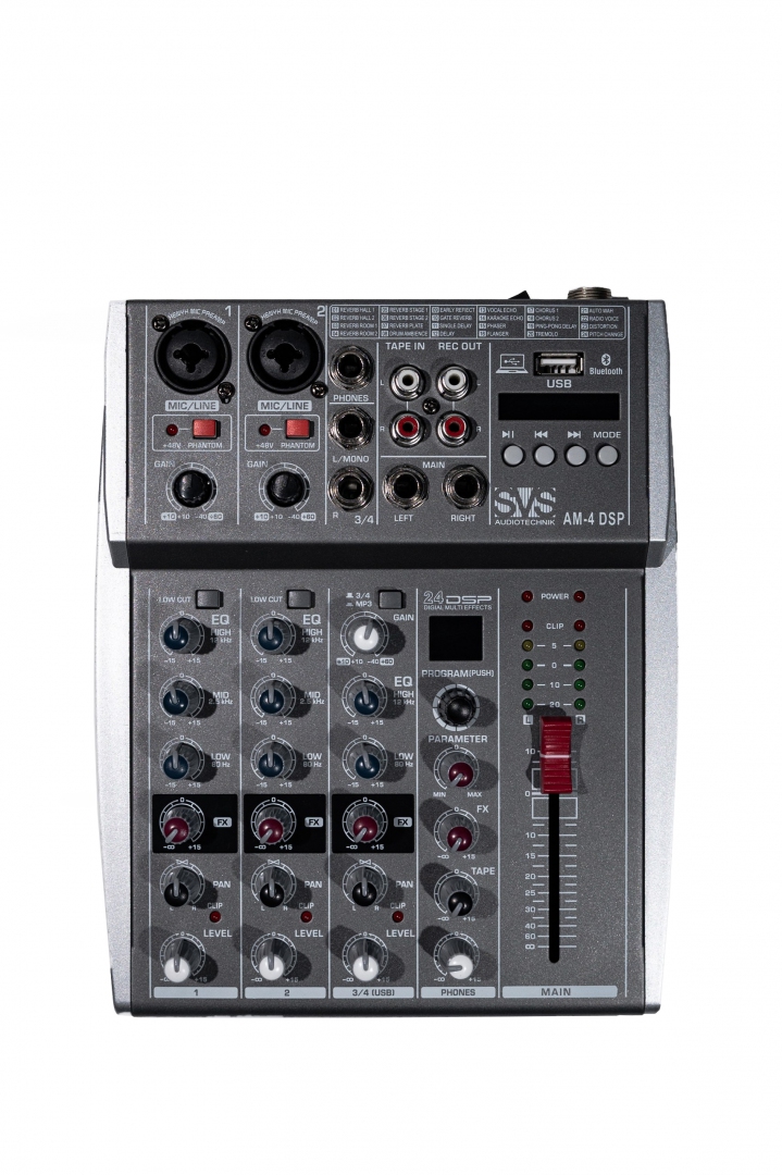 SVS Audiotechnik mixers AM-4 DSP Аналоговый микшерный пульт, 4-канала в Орске