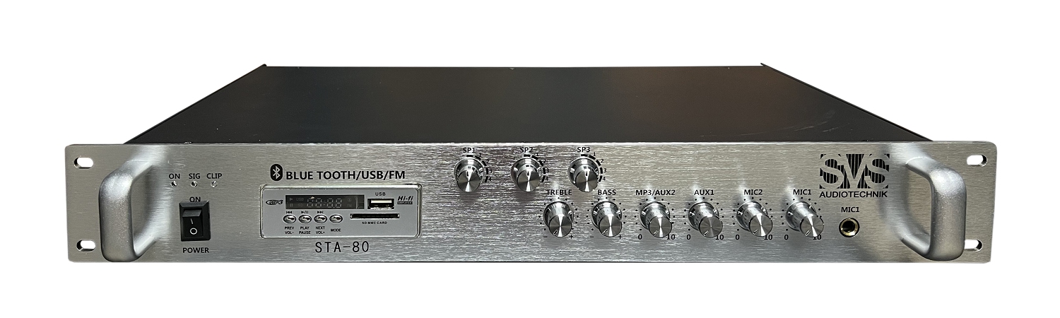 SVS Audiotechnik STA-80 Микшер-усилитель для систем Public Address в Орске