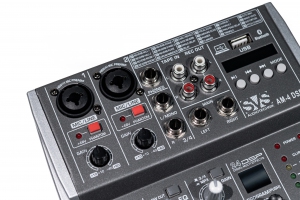 SVS Audiotechnik mixers AM-4 DSP Аналоговый микшерный пульт, 4-канала в Орске